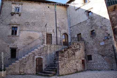 Fototapeta Naklejka Na Ścianę i Meble -  Santo Stefano di Sessanio Abruzzo