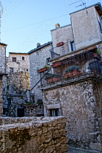 Fototapeta Naklejka Na Ścianę i Meble -  Santo Stefano di Sessanio Abruzzo