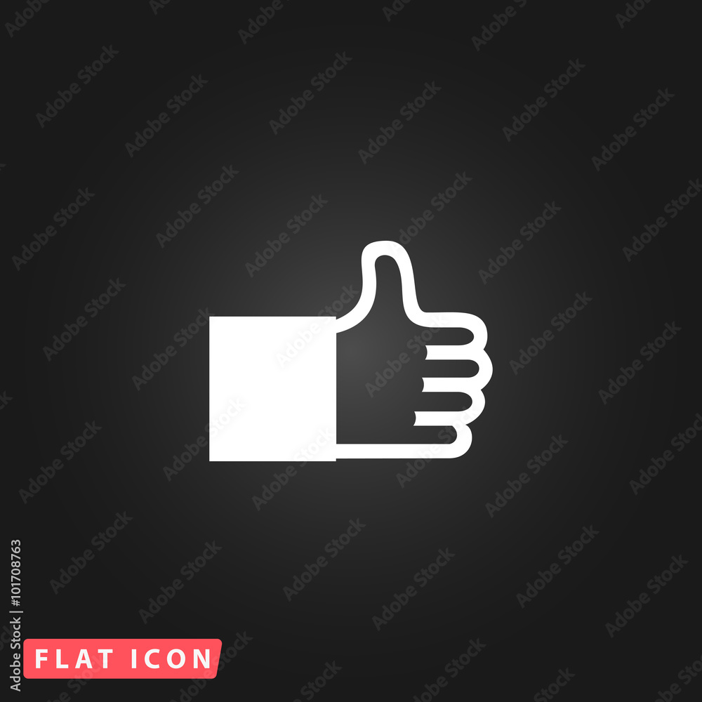 Vector thumb up icon Vector thumb up icon