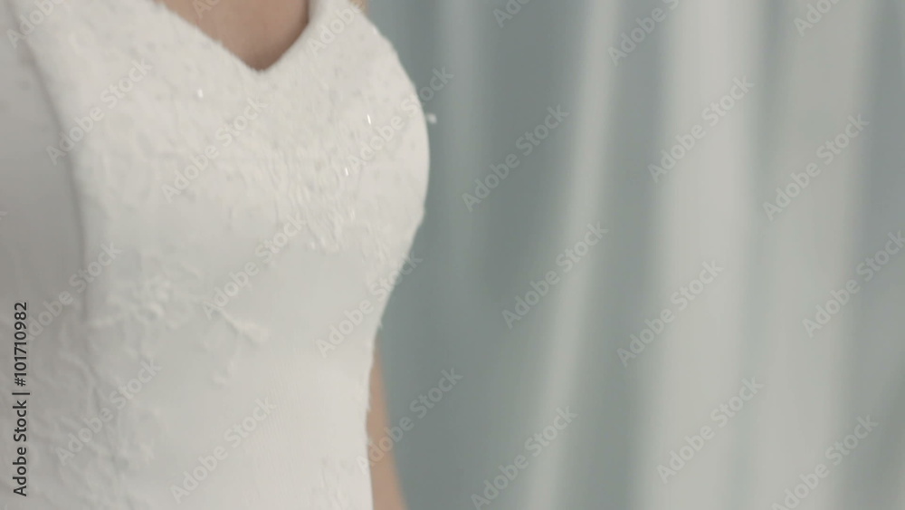 woman in a wedding dress in the studio woman in a wedding dress in the studio