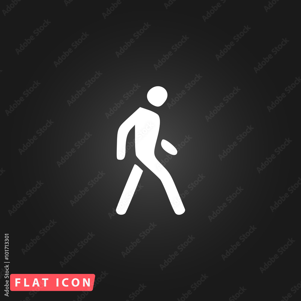 Pedestrian flat icon