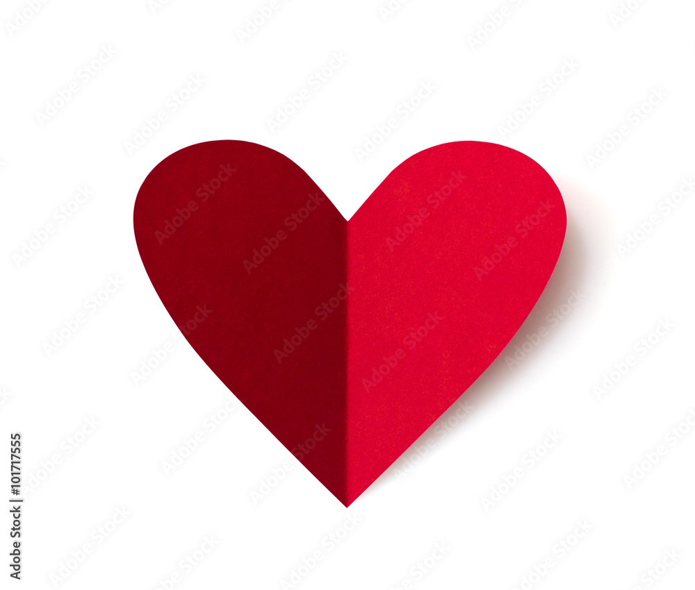 Paper heart for valentines day Paper heart for valentines day