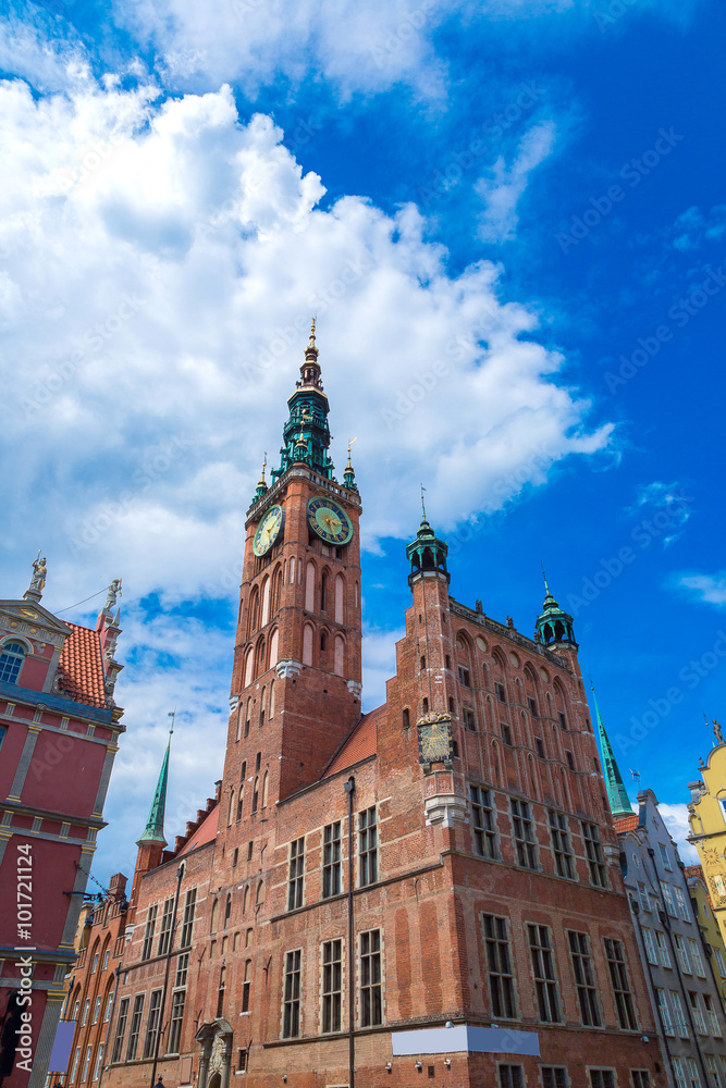Gdansk-Old City-Long Market street