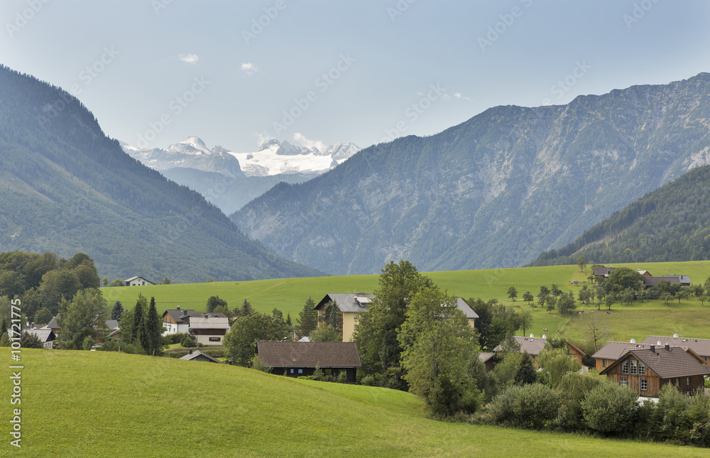 Idyllic Alps landscape in Austria