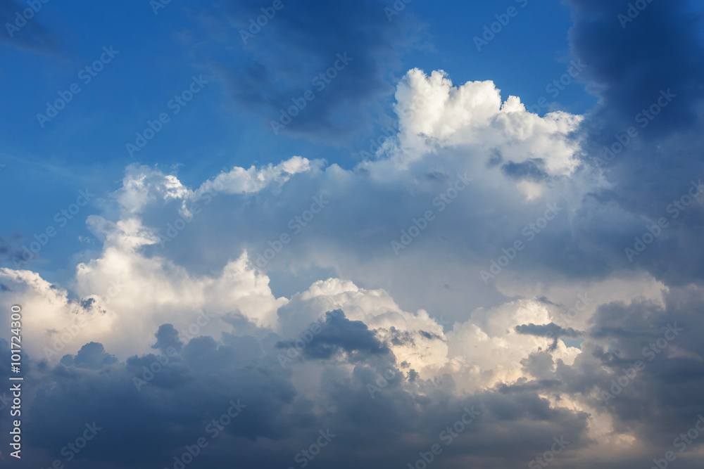 blue sky with clouds, clear weather sky background blue sky with clouds, clear weather sky background