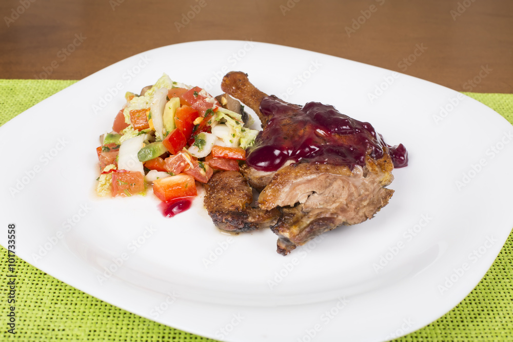 roast duck whole leg roast duck whole leg