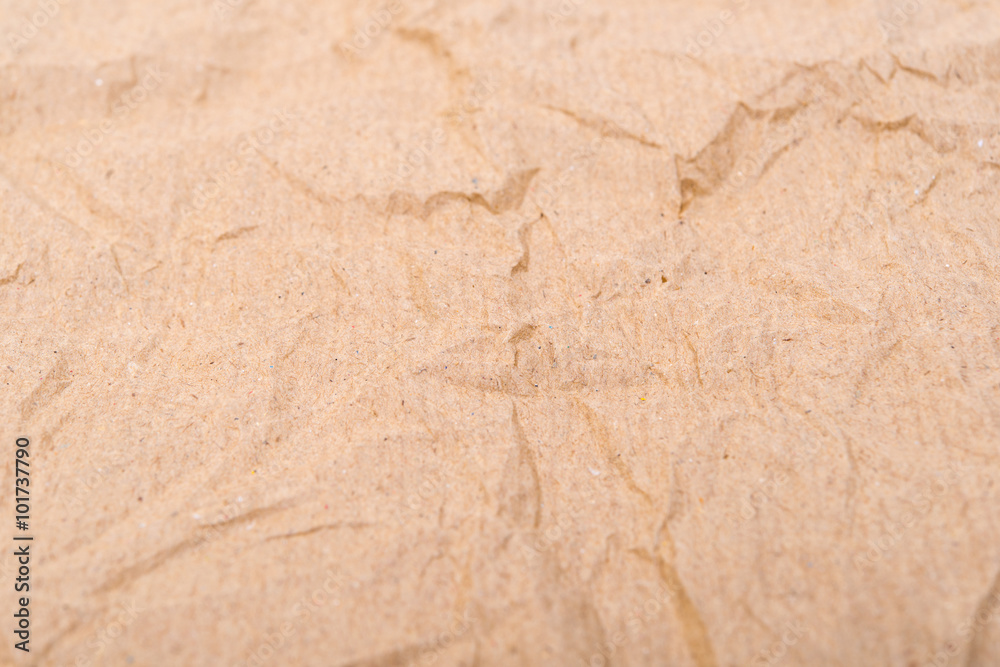 Fototapeta premium crumpled paper texture closeup