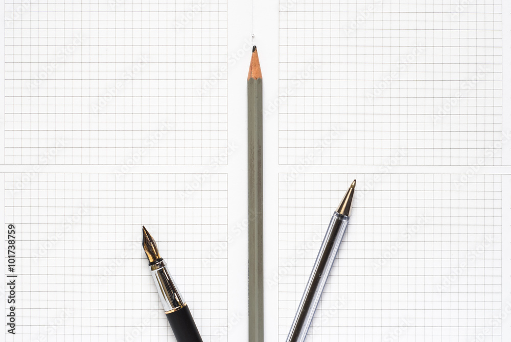 pen, pencil and paper pen, pencil and paper