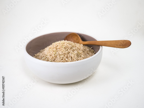 Thai Fragrant Rice in the bowl