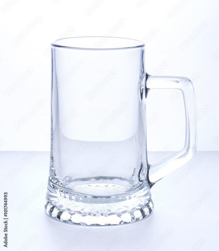 Empty Beer Mug on a white background Empty Beer Mug on a white background