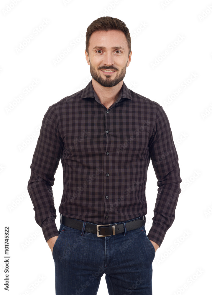 Cheerful man Cheerful man