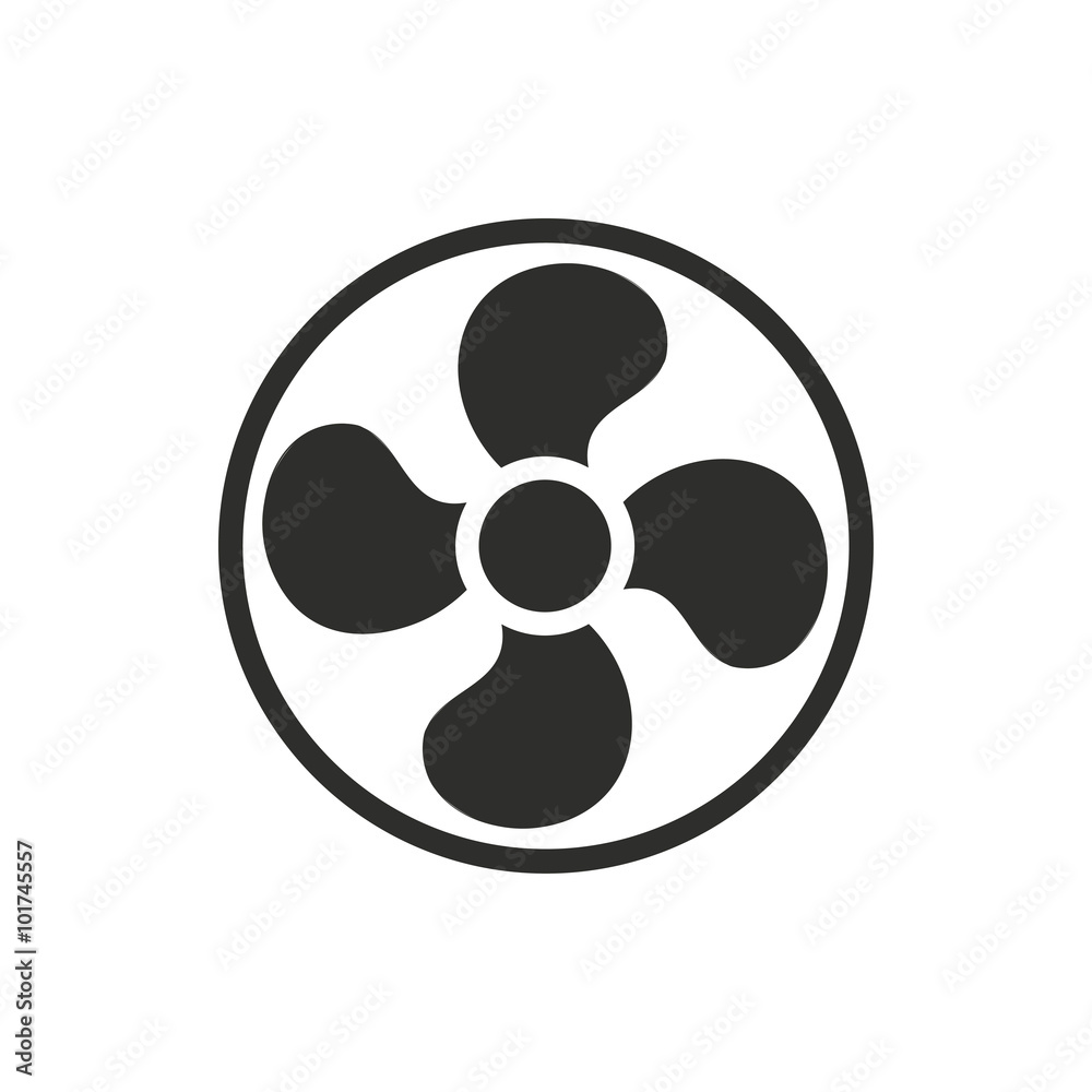 Fan - vector icon.