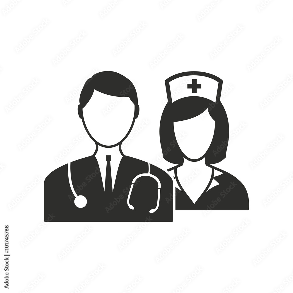 Doctor - vector icon. Doctor - vector icon.
