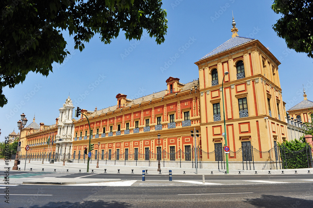 Obraz premium Palacio de San Telmo, Sevilla, España