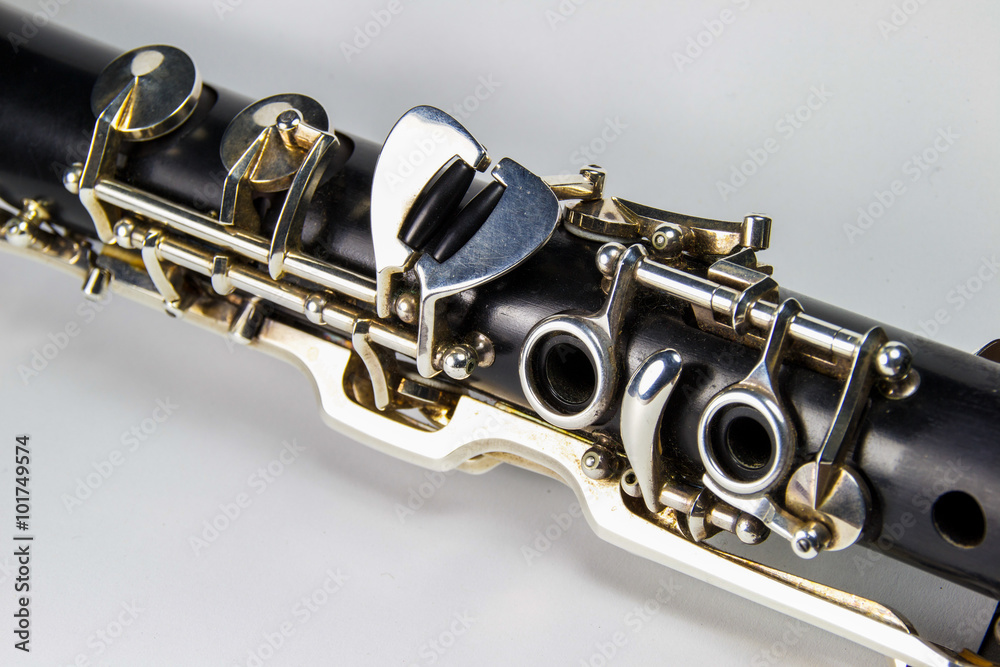 Obraz premium Klarinette Unteres Ventil