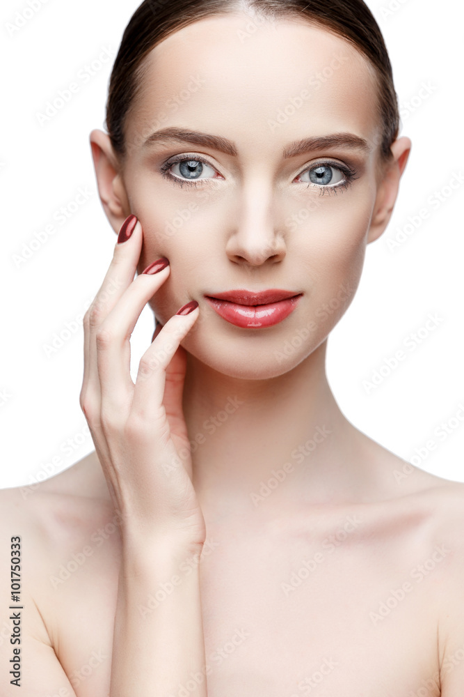 Beautiful Woman with Clean Fresh Skin Beautiful Woman with Clean Fresh Skin