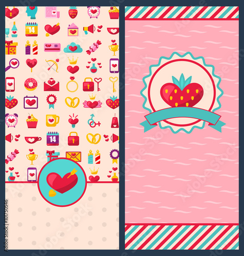Collection Beautiful Banners for Happy Valentine's Day
