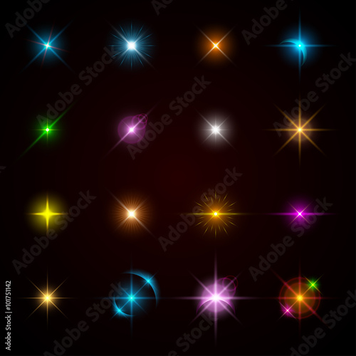 sparkling stars photo