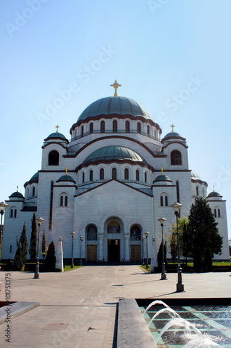 Belgrade, saint Sava temple - Biggest in Europe