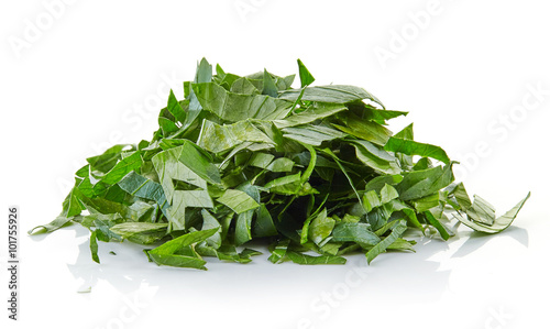 chopped parsley leaves