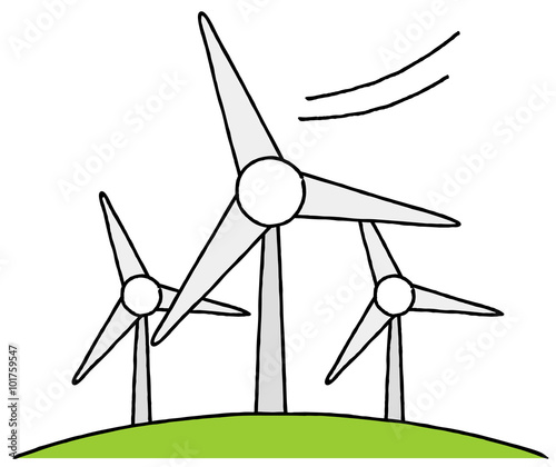 風力発電　環境エネルギー