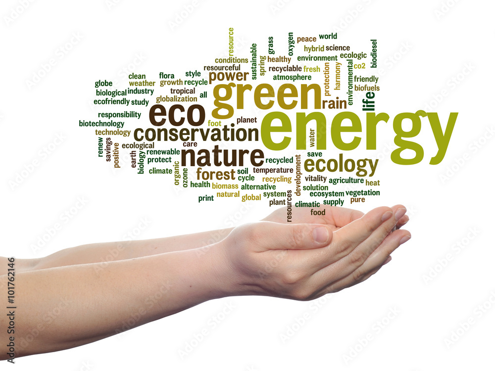 Conceptual ecology word cloud isolated Conceptual ecology word cloud isolated