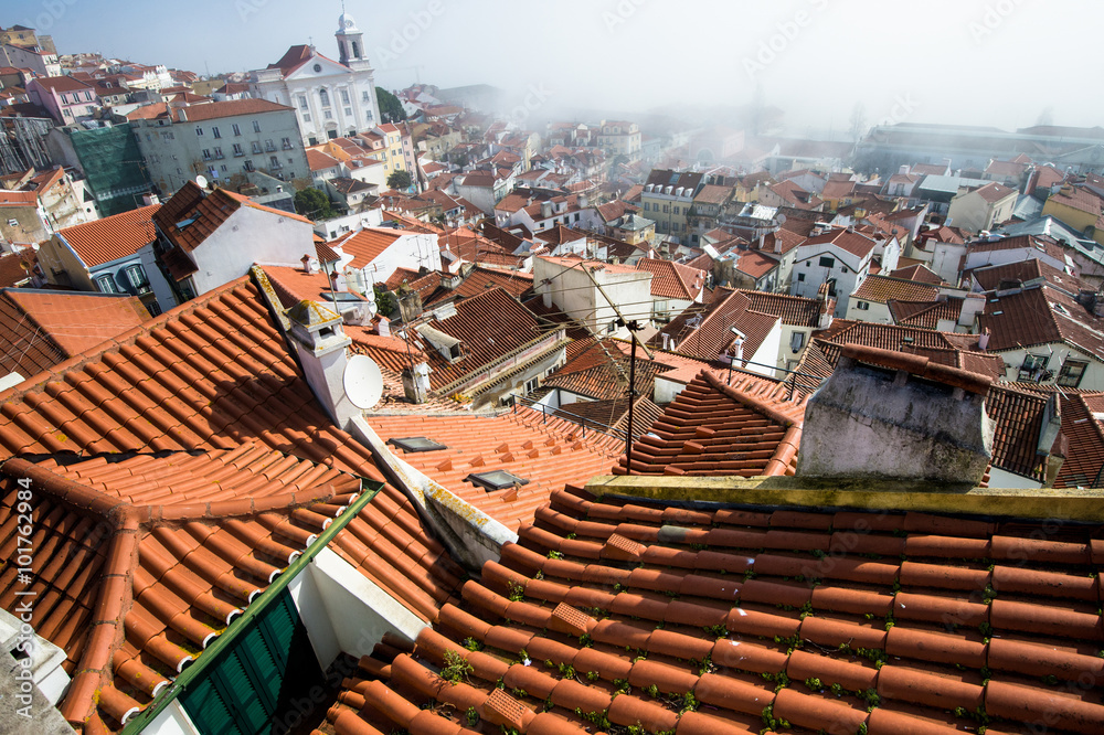 roofs Lisbon