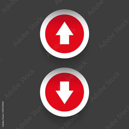 Up-down arrow graphics  buttons