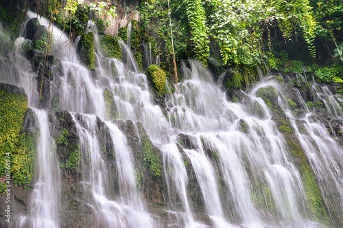 Chorros de la Calera waterfalls in a small town of Juayua, Ruta de las Flores itinerary,  El Salvador photo