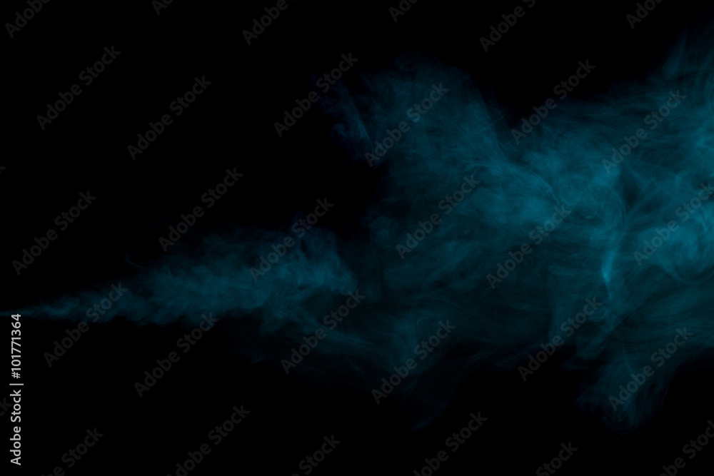 Abstract aquamarine smoke hookah. Abstract aquamarine smoke hookah.