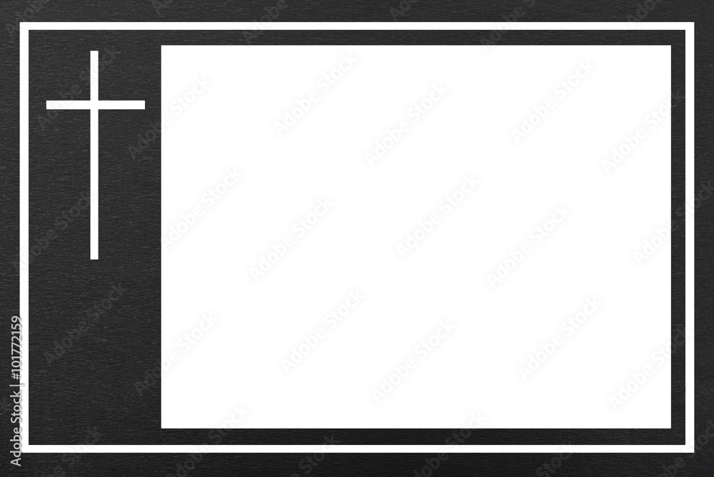 Funeral frame Stock Photo Adobe Stock