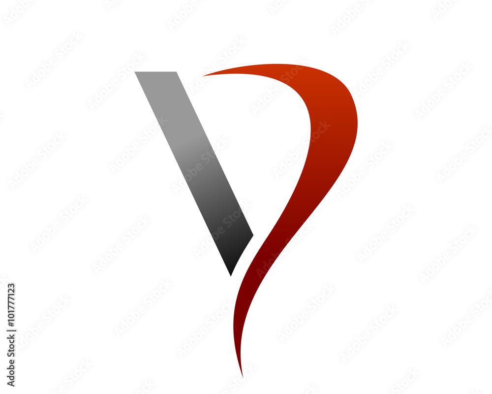 Fotografie Vapor Smoke Initial V Letter