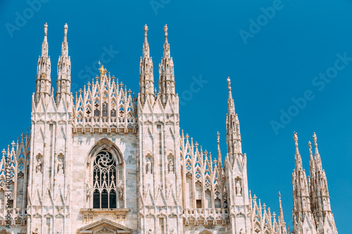 Milan Cathedral or Duomo di Milano is the cathedral church of Mi