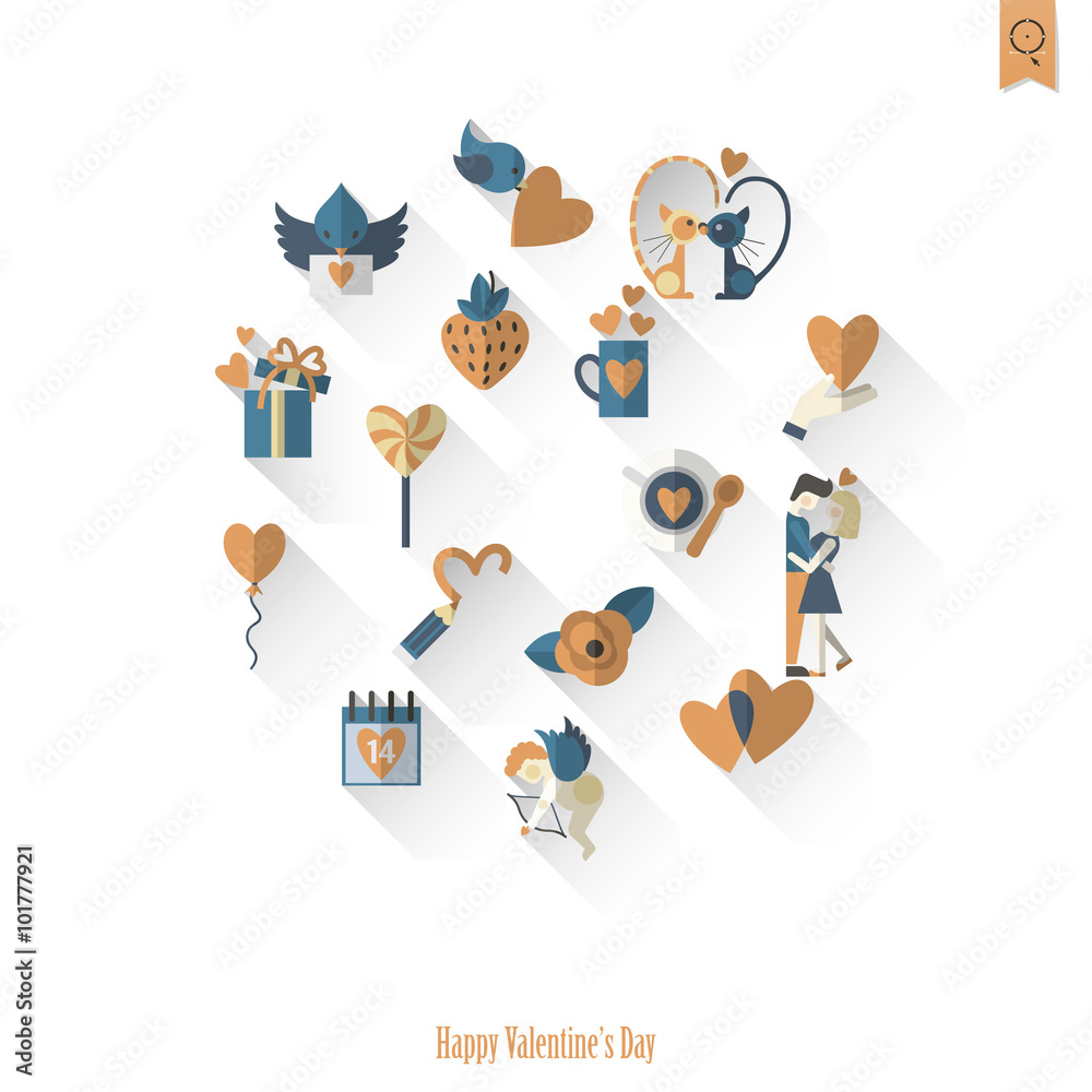Happy Valentines Day Icons Happy Valentines Day Icons