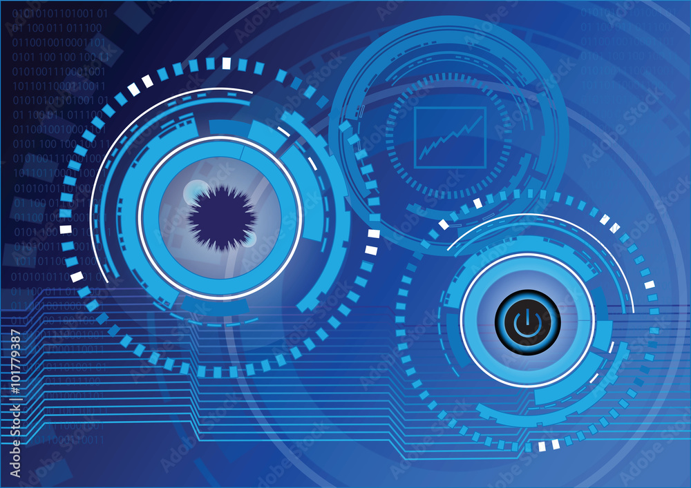 Abstract technology digital background vector design Abstract technology digital background vector design