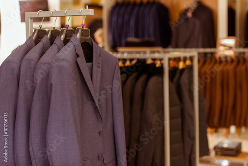 Modern suit shop