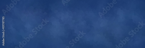 vector illustration - abstract mosaic blue polygon banner