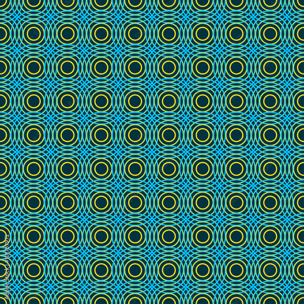 abstract circles seamless pattern background
