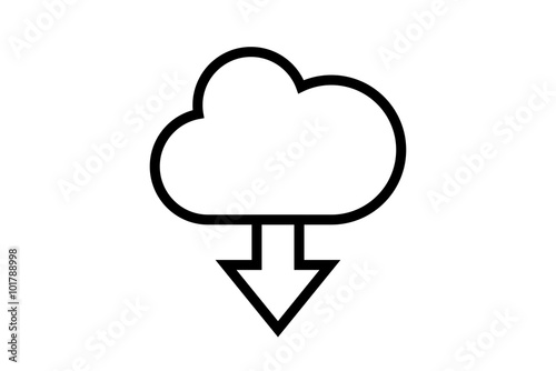Cloud Download Icon