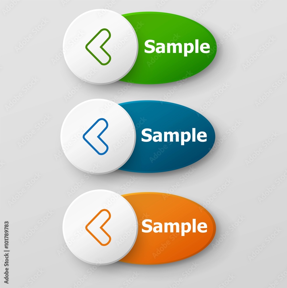 Vector arrow buttons for web. Next circle icon Vector arrow buttons for web. Next circle icon