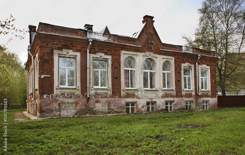 Old house in Kashin. Russia 