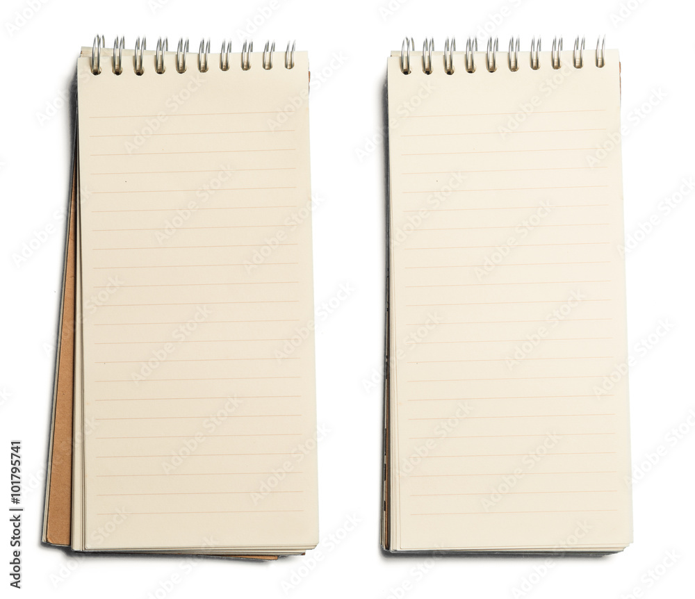 collection of yellow note papers on white background collection of yellow note papers on white background