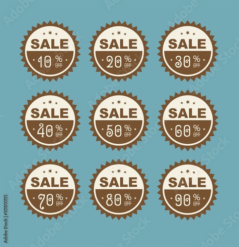 эмблемы "SALE"