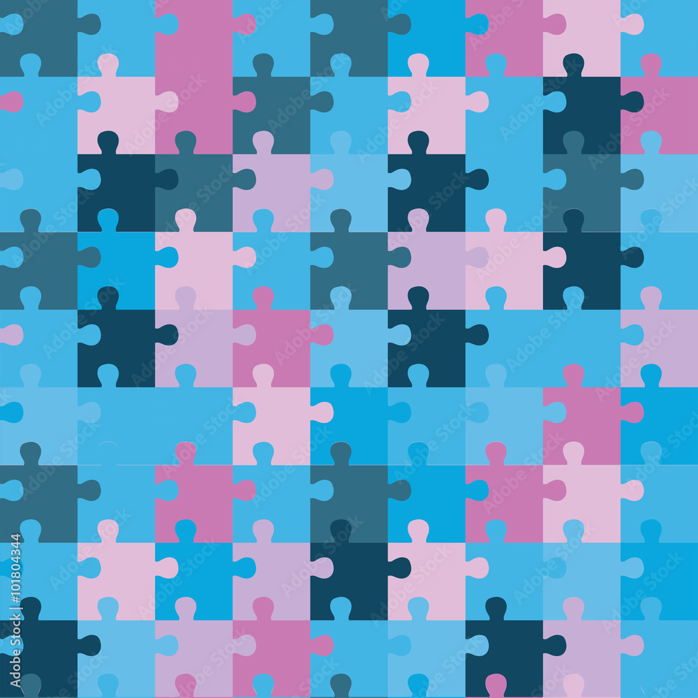 Seamless decorative vector background with puzzles. Print. Repeating background. Cloth design, wallpaper. Seamless decorative vector background with puzzles. Print. Repeating background. Cloth design, wallpaper.
