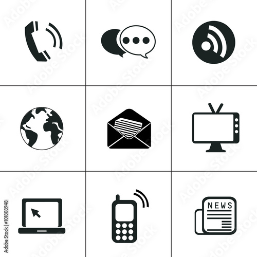 communication icons