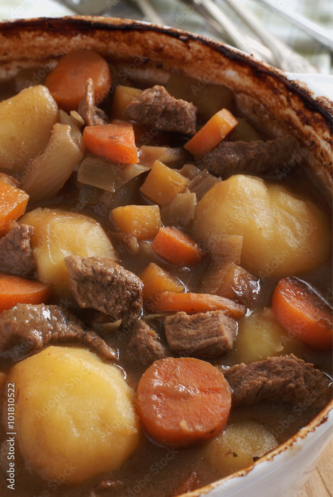 Beef casserole or beef stew