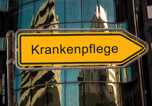 Schild 42 - Krankenpflege