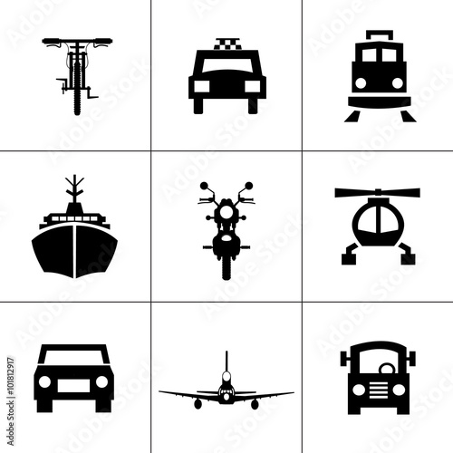 transportation icons