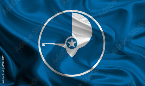 Fotografi Flag of Yap State, Micronesia