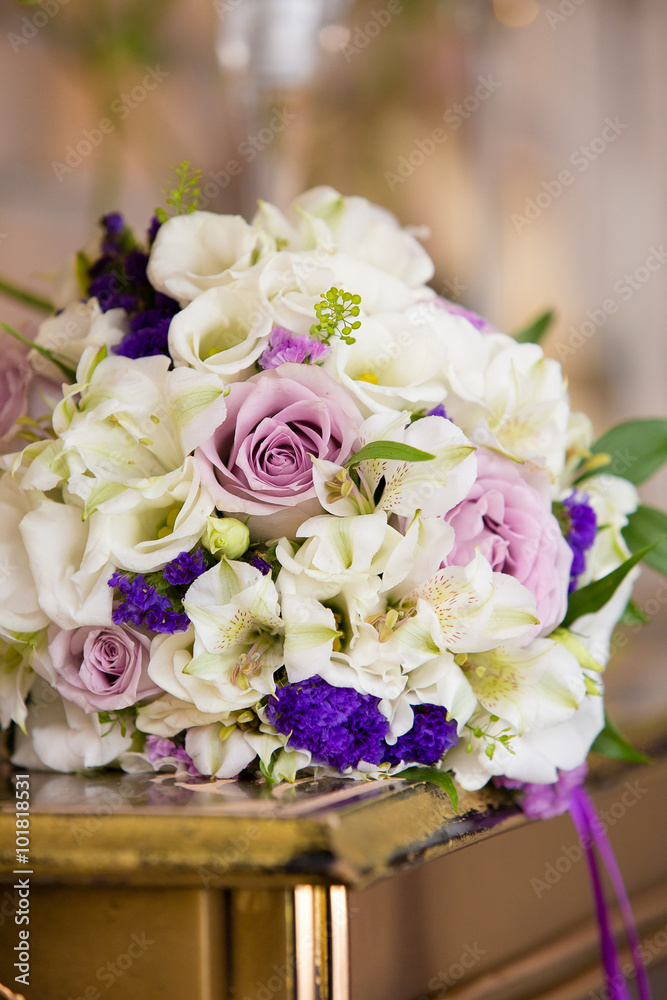 bridal bouquet from roses
